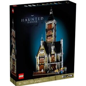 LEGO Haunted House with Black and Gray Details